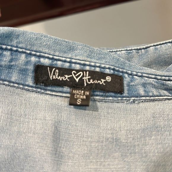 Velvet Heart denim dress - Picture 5 of 5
